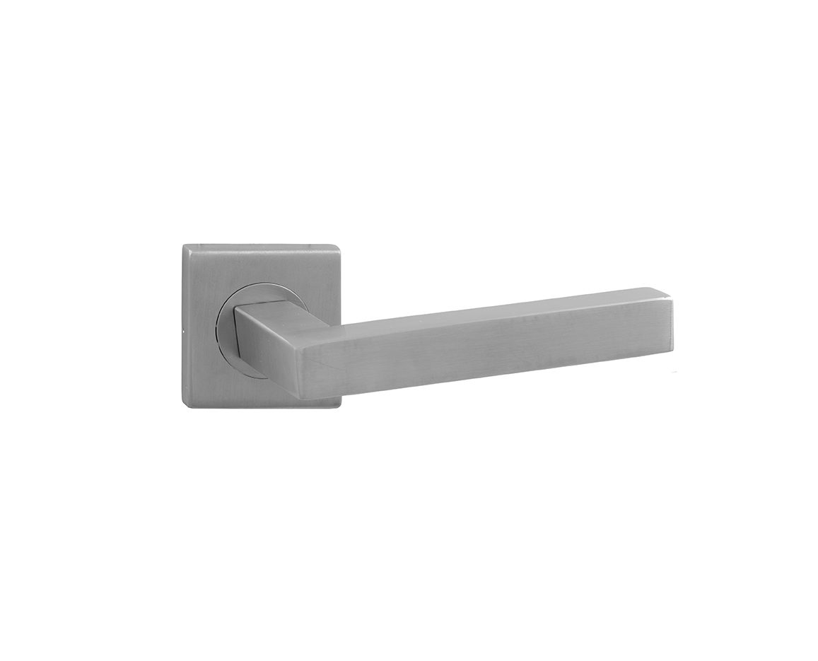 Deurklink Torres op rozet RVS geborsteld 2 314 03 e1619964436954