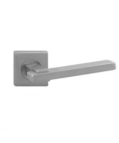 Deurklink Fabro op rozet RVS geborsteld 4 316 03 e1619964655882