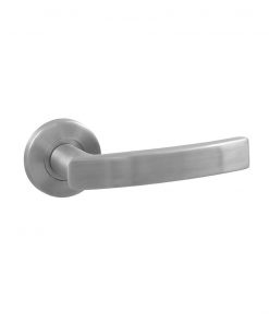 Deurklink Narzole op rozet RVS geborsteld 4 37 03 e1623750044791