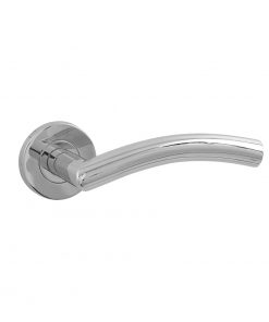 Deurklink Elmedo op rozet chroom 3 105 72 03 e1619974399816