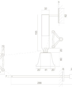 Intersteel Trekbel messing gelakt 3 0013.399010 2