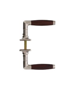 Intersteel Deurkruk Ton Palissander met vierkant rozet nikkel 5 0018.037602 5