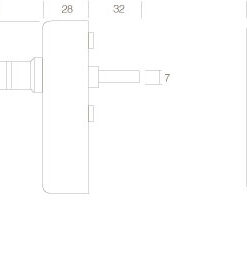 Intersteel Raamkruk Ton 222 afsluitbaar nikkel/ebben hout 4 0018.661640 2