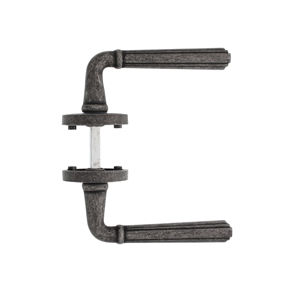 Intersteel Deurkruk Bellevue op rozet oud grijs 2 0021.173502 5