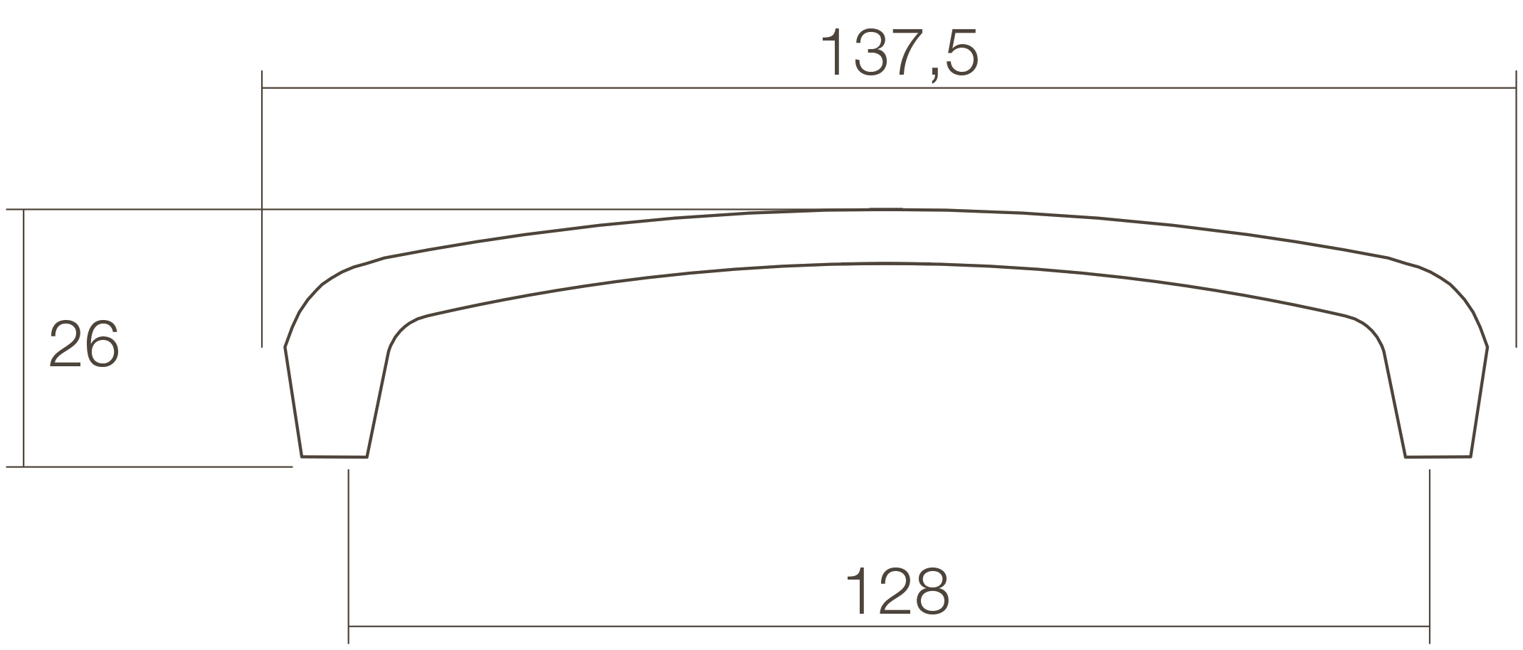 Intersteel Meubelgreep bloem 138 mm 2 0021.875602 2