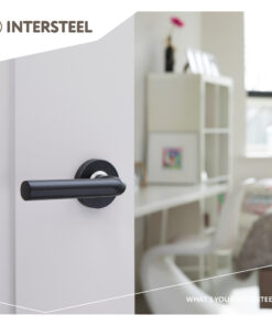 Intersteel Deurkruk Luzern op rozet mat zwart 11 0023.057002 10