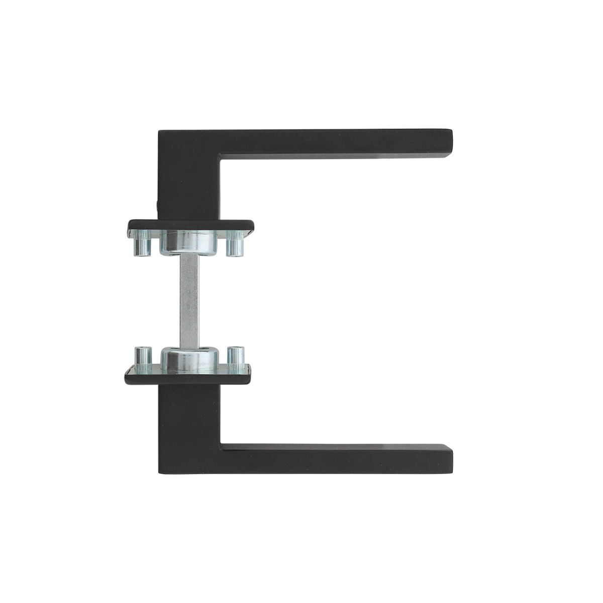 Intersteel Deurkruk Amsterdam op vierkante rozet 50x50x5 mm mat zwart 3 0023.092302 5
