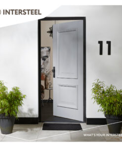 Intersteel Veiligheidsbeslag met kerntrekbeveiliging SKG*** profielcilinder 55 mm rechthoekig voordeurbeslag zwart 7 0023.379429 9