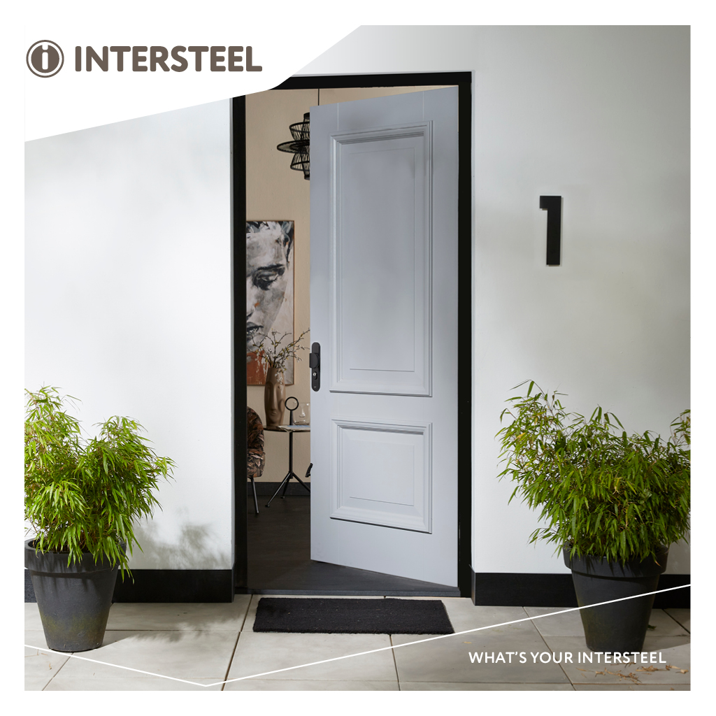 Intersteel Veiligheidsbeslag SKG*** greep/kruk profielcilinder 72 mm met kerntrekbeveiliging aluminium zwart 4 0023.379636 9