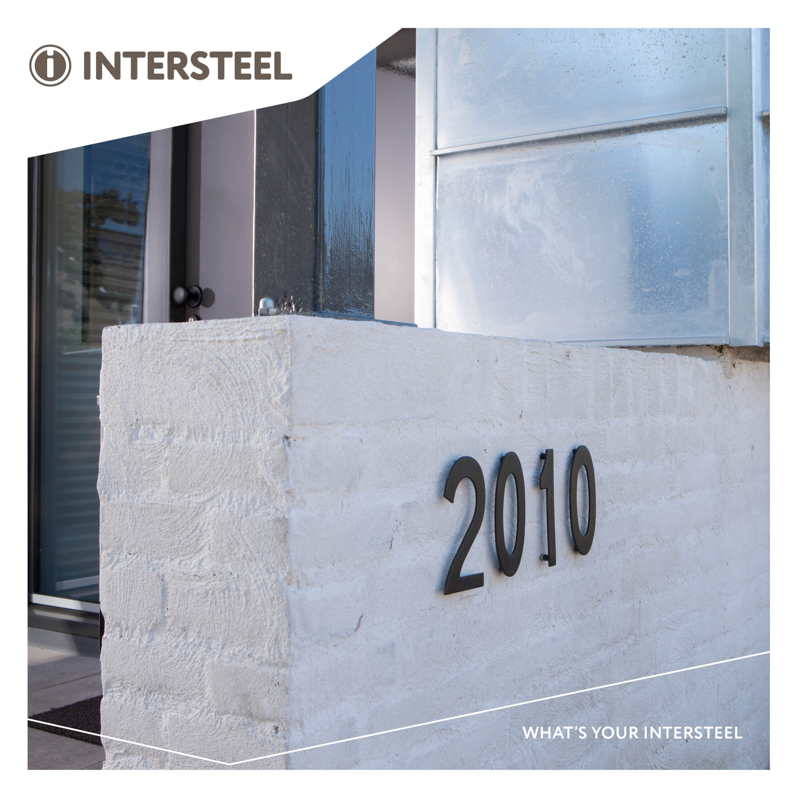 Intersteel Huisnummer 1 rvs mat zwart 3 0023.402041 9 scaled