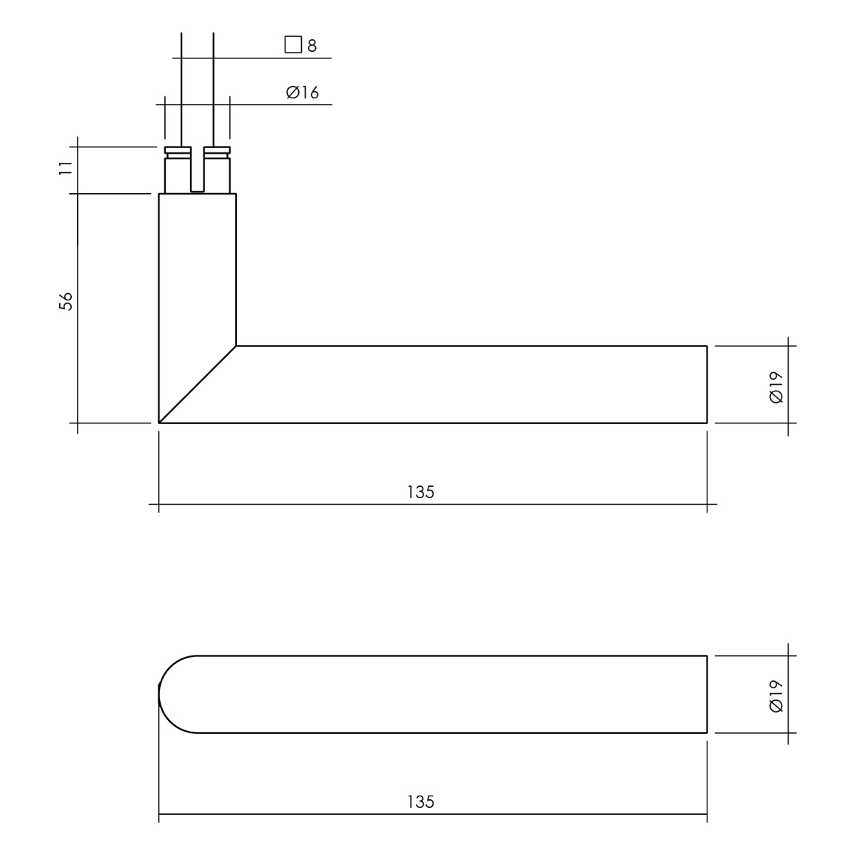 Intersteel Voordeurset veiligheidsbeslag SKG*** rond rozet rvs zwart met kerntrekbeveiliging 3 0023.405735 2 1