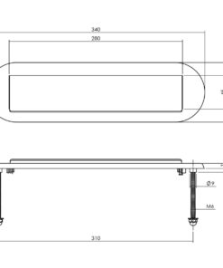 Intersteel Voordeurset veiligheidsbeslag SKG*** rond rozet rvs zwart met kerntrekbeveiliging 14 0023.405735 6 1