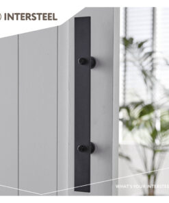Intersteel Deurgreep 800 x 40 mm mat zwart 5 0023.450111 9