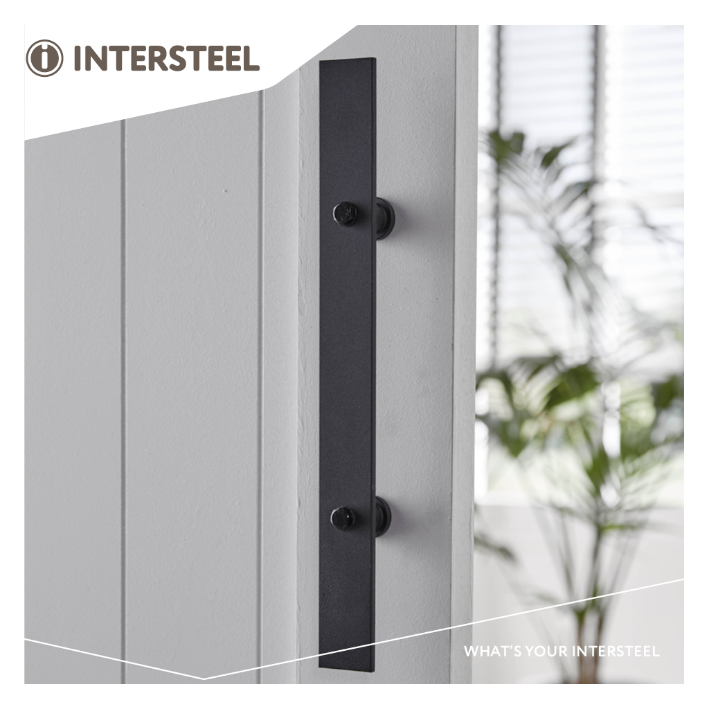 Intersteel Deurgreep 800 x 40 mm mat zwart 3 0023.450111 9