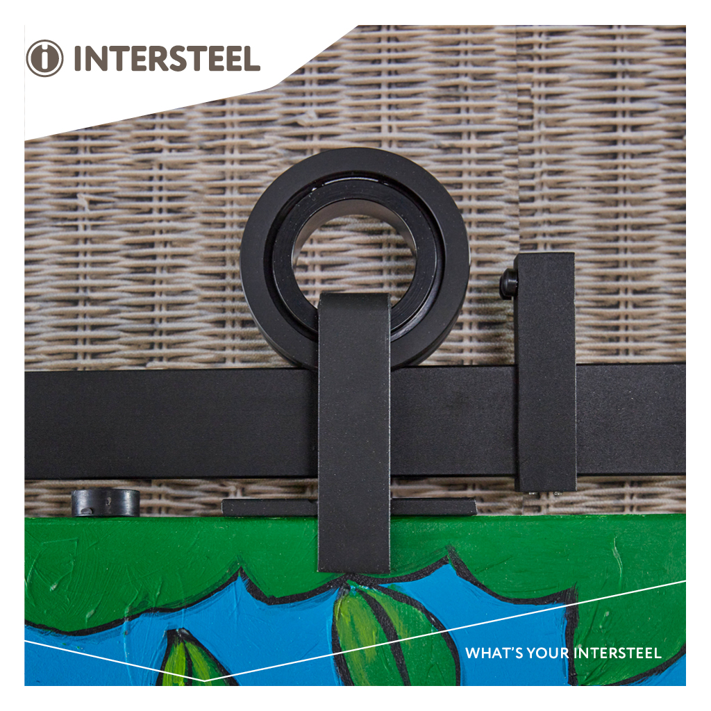 Intersteel Schuifdeursysteem Modern Top mat zwart 5 0023.450122 12