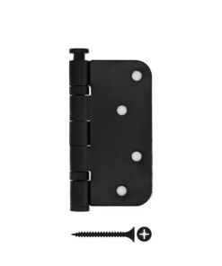 Intersteel Kogellagerscharnier afgerond tot 70 kilo mat zwart 4 0023.462540 4