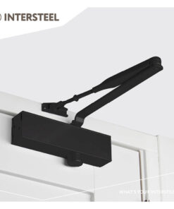 Intersteel Deurdranger met schaararm DR 120 zwart 5 0023.480120 9