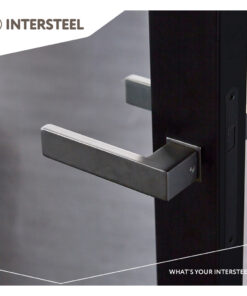 Intersteel Deurkruk Amsterdam met minimalistische rozet antracietgrijs 7 0029.092202 10