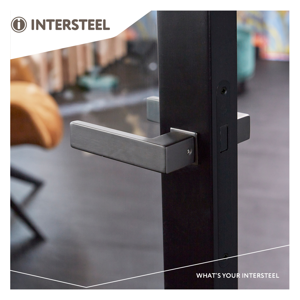 Intersteel Deurkruk Amsterdam met minimalistische rozet antracietgrijs 4 0029.092202 11