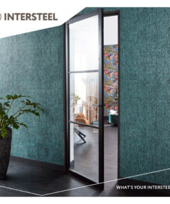 Intersteel Deurkruk Amsterdam met minimalistische rozet antracietgrijs 6 0029.092202 9
