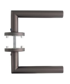 Intersteel Deurkruk Hoek 90° op rozet ø53x8 mm antracietgrijs 5 0029.127202 5
