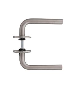 Intersteel Deurkruk Recht ø16 mm slank op rozet met ring rvs geborsteld 4 0035.056602 5