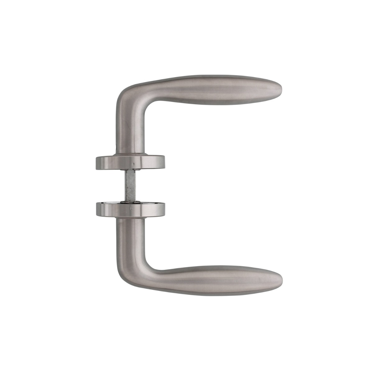 Intersteel Deurkruk Jupiter geveerd op rozet Ø53x10 met ring rvs geborsteld 2 0035.058702 5