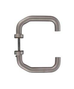 Intersteel Deurkruk Verkropt op ovaal rozet met ring rvs geborsteld 4 0035.060202 5