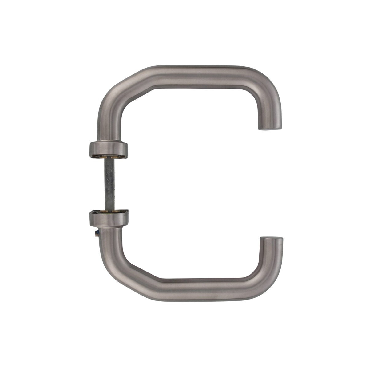 Intersteel Deurkruk Verkropt op ovaal rozet met ring rvs geborsteld 2 0035.060202 5