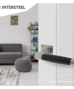 Intersteel Deurkruk Ton 212 met vierkant rozet 42x42x2 mm rvs geborsteld 4 0035.063902 9