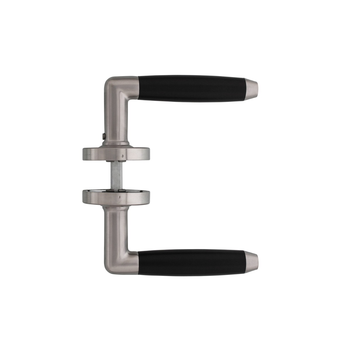 Intersteel Deurkruk Combi geveerd op rozet Ø52x10 met ring rvs geborsteld 3 0035.064002 5