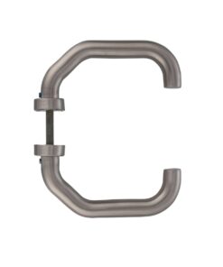 Intersteel Deurkruk Verkropt op ovaal rozet rvs geborsteld 4 0035.123602 5