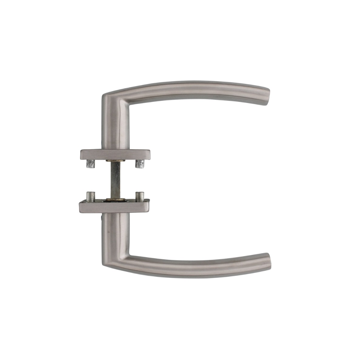 Intersteel Deurkruk Blok op vierkant rozet rvs geborsteld 2 0035.124802 5