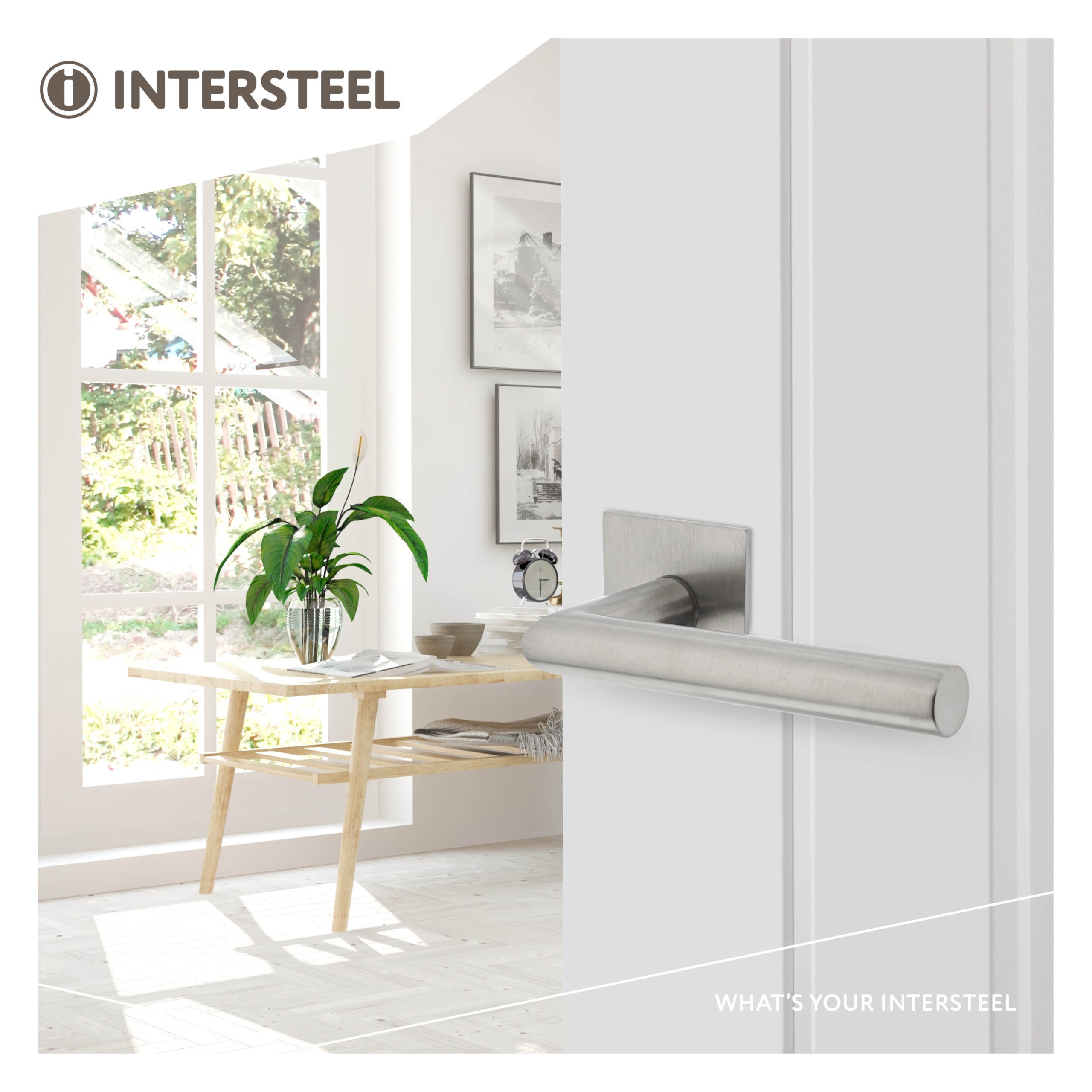 Intersteel Deurkruk Hoek 90° op vierkant magneet rozet rvs geborsteld 4 0035.185002 9 scaled