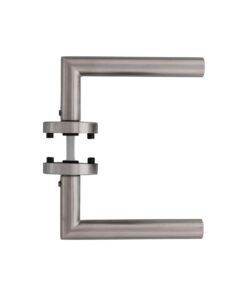 Intersteel Deurkruk Hoek 90° met rozet rvs geborsteld 4 0035.195102 5