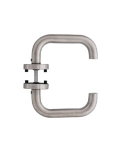 Intersteel Deurkruk Rond met rozet rvs geborsteld 6 0035.195602 5