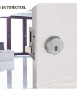 Intersteel Veiligheidsrozet SKG*** voor oplegsloten met kerntrekbeveiliging rvs geborsteld 6 0035.375599 9