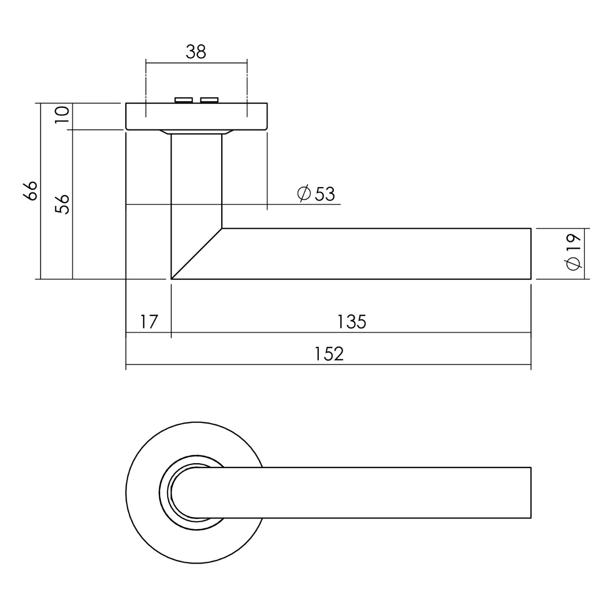 Intersteel Voordeurset veiligheidsbeslag SKG*** rond rozet rvs geborsteld met kerntrekbeveiliging 3 0035.405790 2