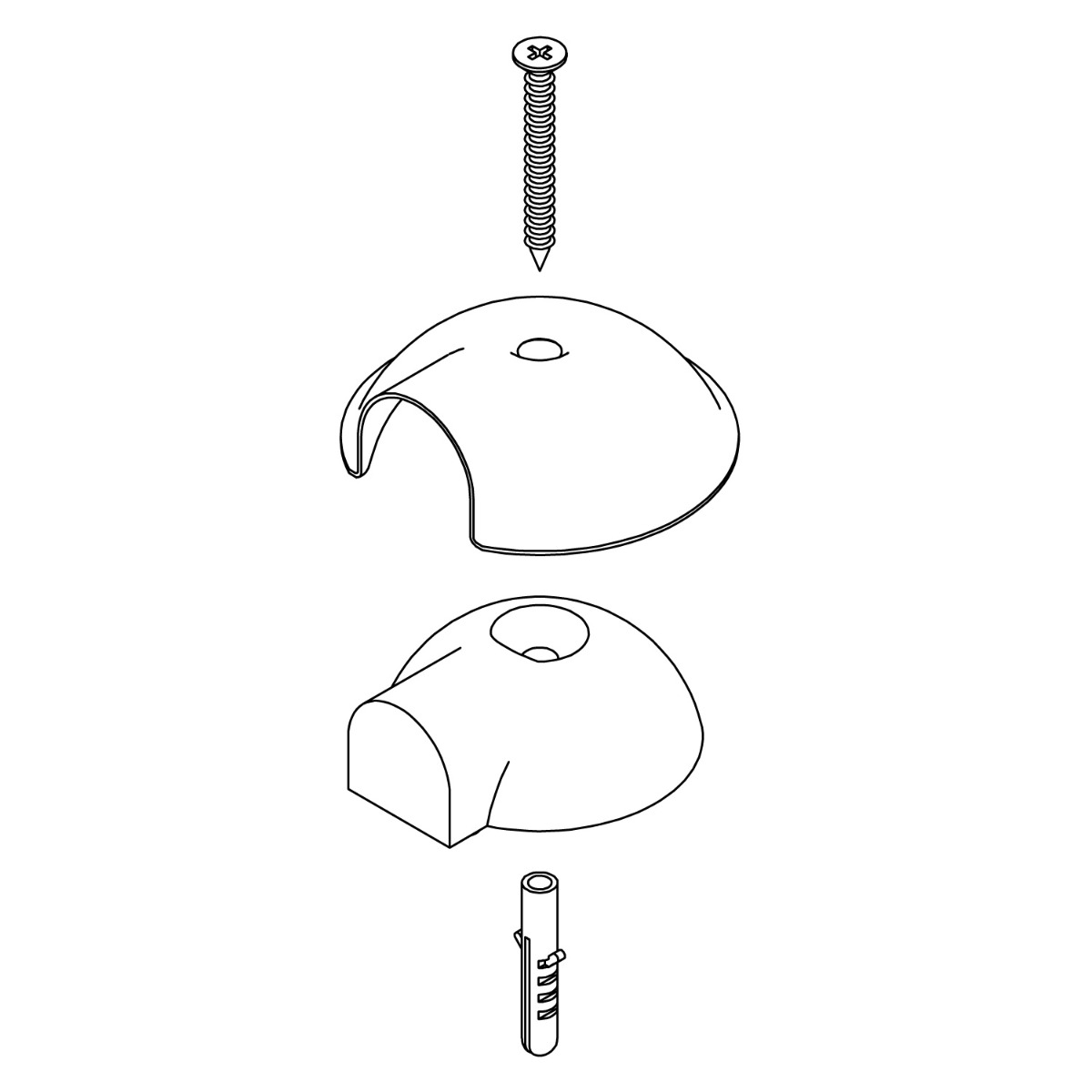 Intersteel Deurstop bol ø65mm met nokken rvs geborsteld 3 0035.442100 3 1