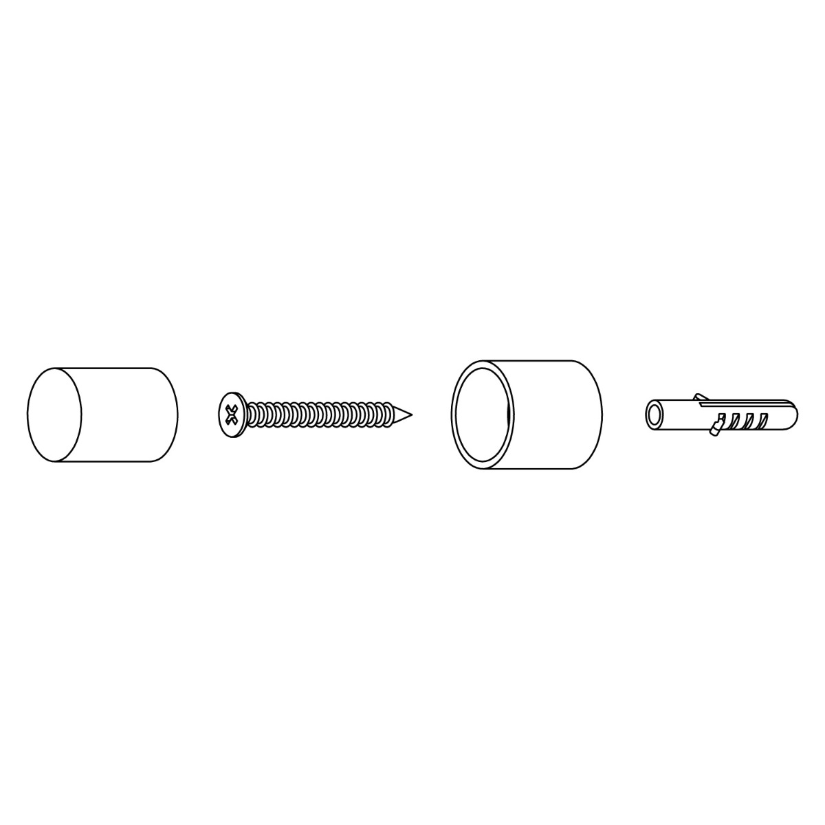 Intersteel Deurstop wandmontage 22x30mm kort rvs geborsteld 3 0035.442130 3 1
