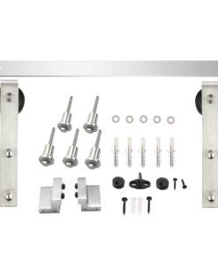 Intersteel Schuifdeursysteem Basic rvs geborsteld 8 0035.450101 1