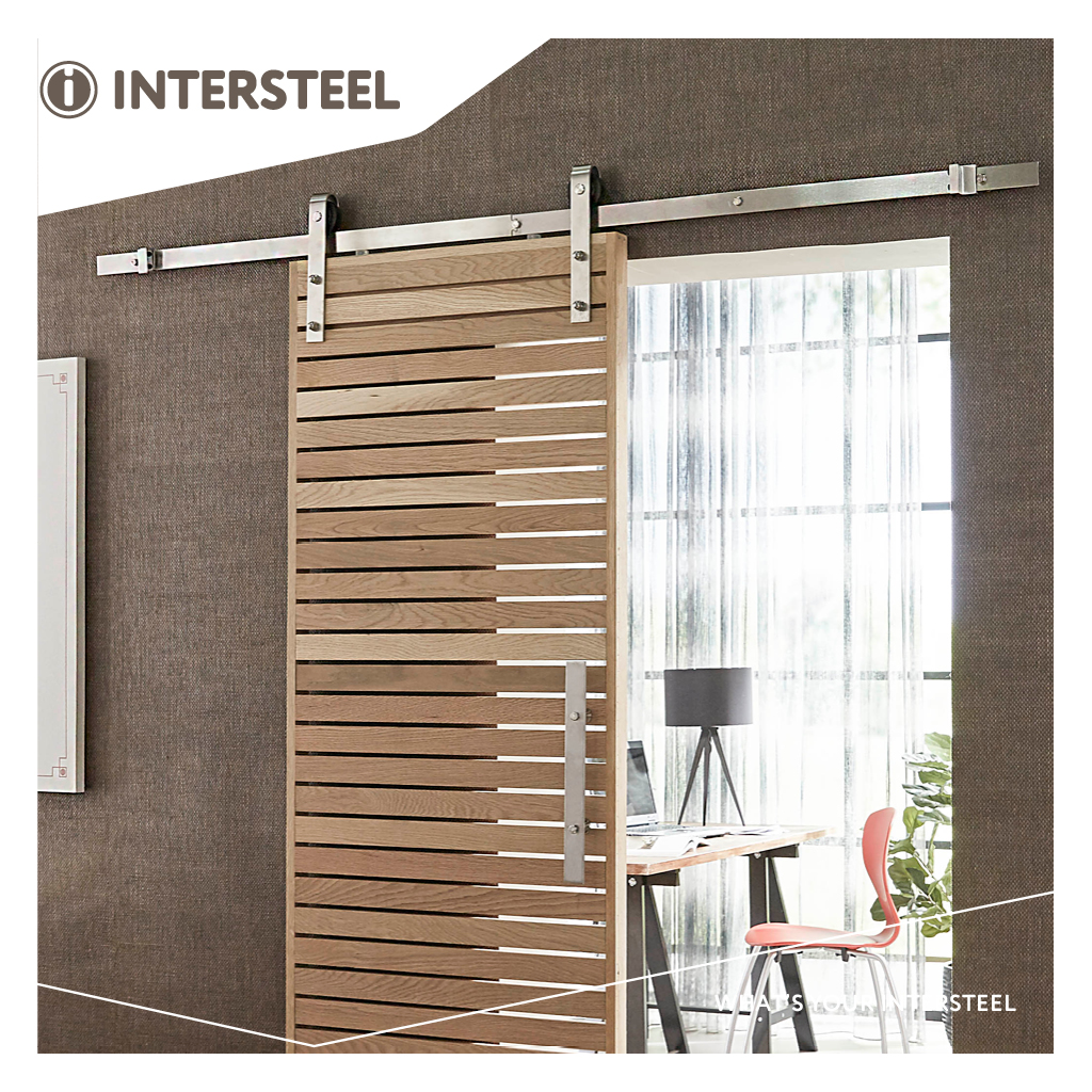 Intersteel Schuifdeursysteem Basic rvs geborsteld 5 0035.450101 10
