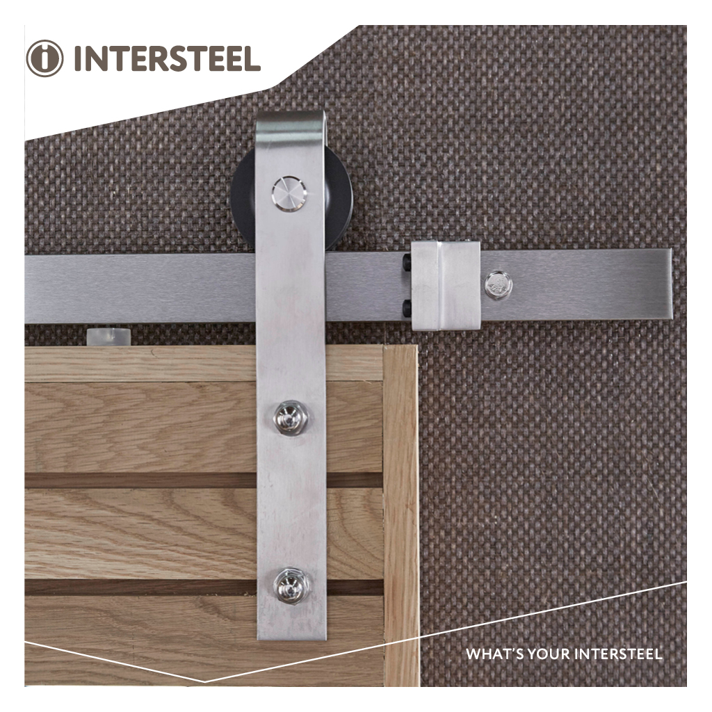 Intersteel Schuifdeursysteem Basic rvs geborsteld 4 0035.450101 12