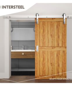 Intersteel Schuifdeursysteem Basic rvs geborsteld 11 0035.450101 9