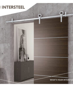 Intersteel Schuifdeursysteem Modern rvs geborsteld 9 0035.450123 9