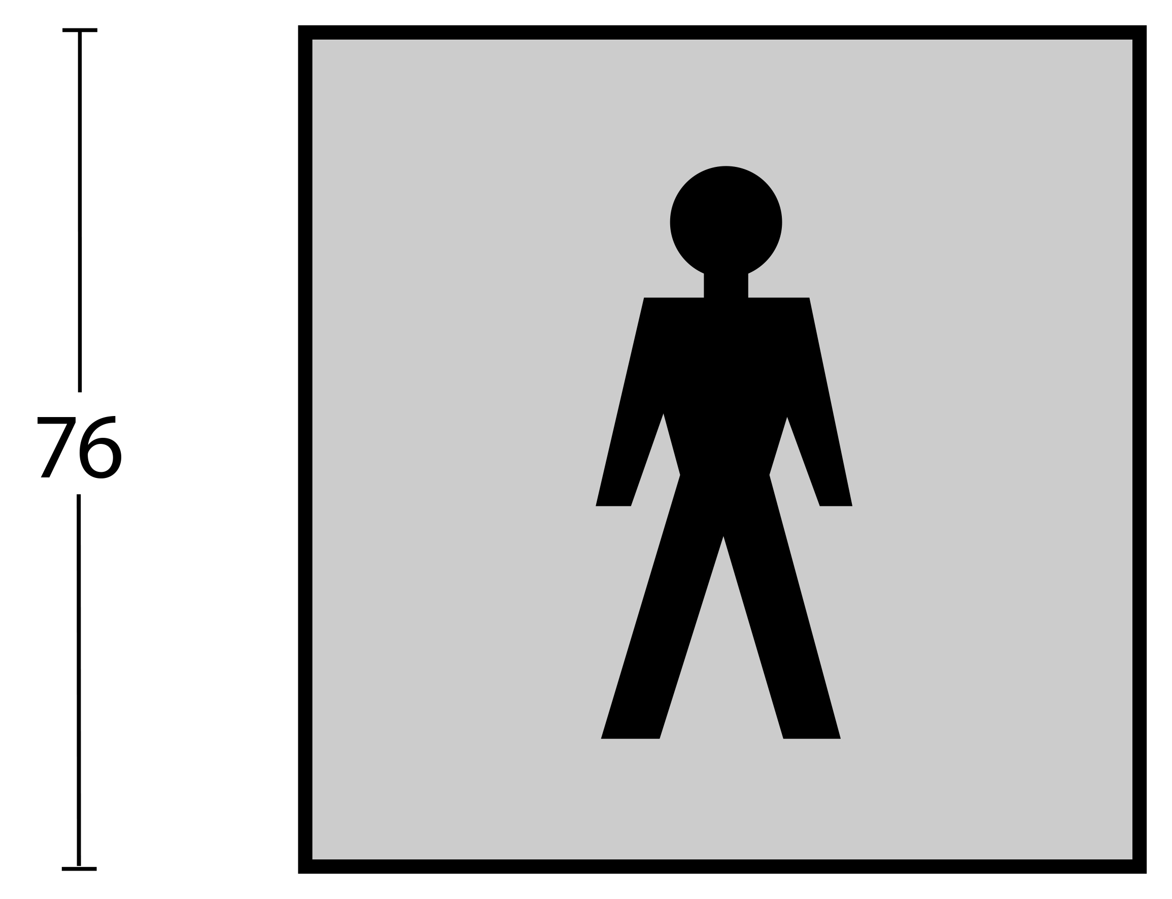 Intersteel Pictogram herentoilet zelfklevend vierkant rvs geborsteld 2 0035.460120 2