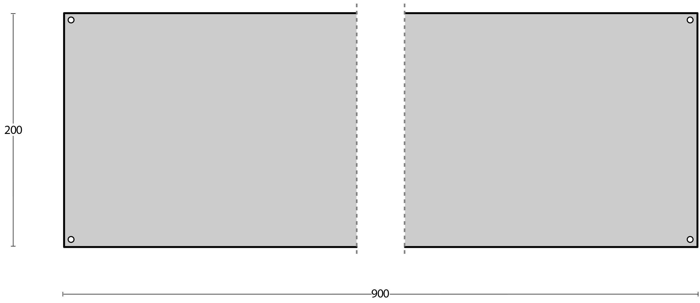Intersteel Deurplaat 200 x 900 mm rvs geborsteld 2 0035.475160 2