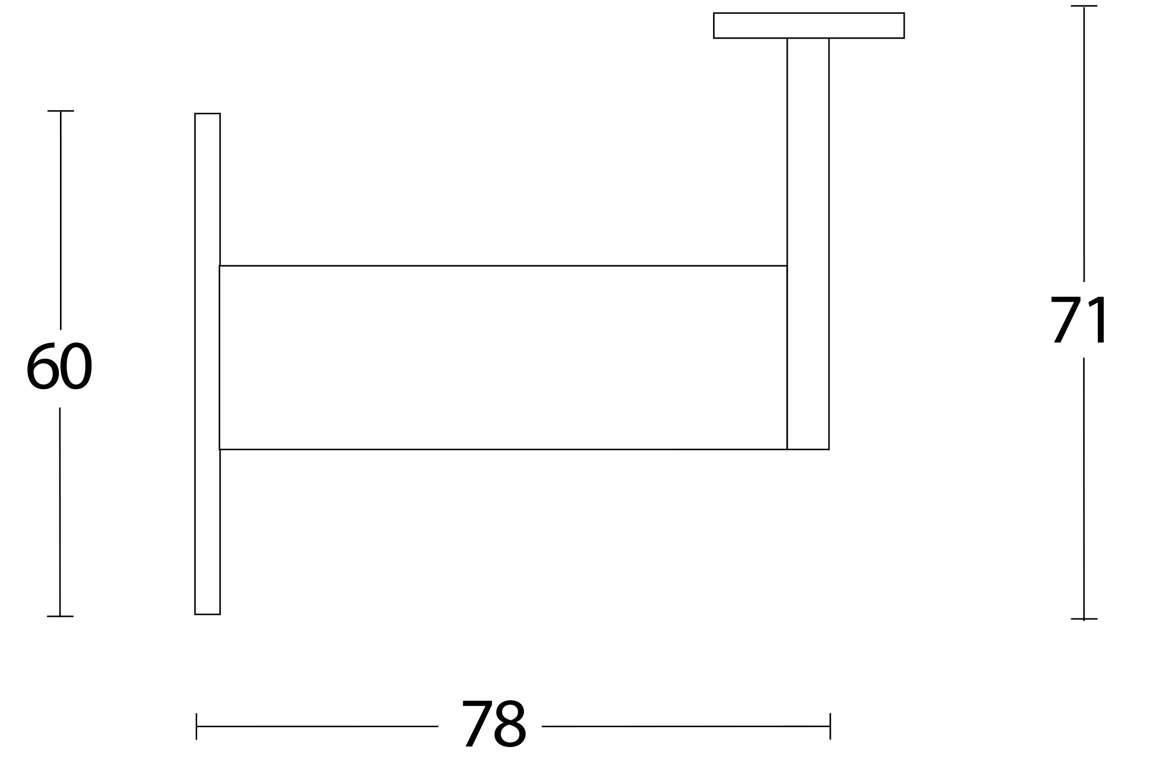 Intersteel Leuninghouder zwaar vierkant vlak rvs geborsteld 2 0035.730011 2