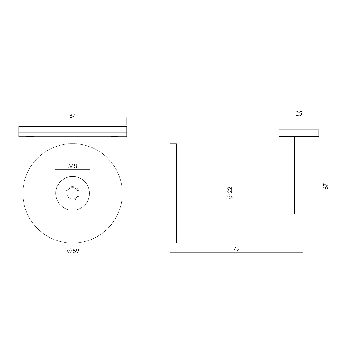 Intersteel Leuninghouder zwaar met vlak zadel rvs geborsteld 2 0035.730051 2