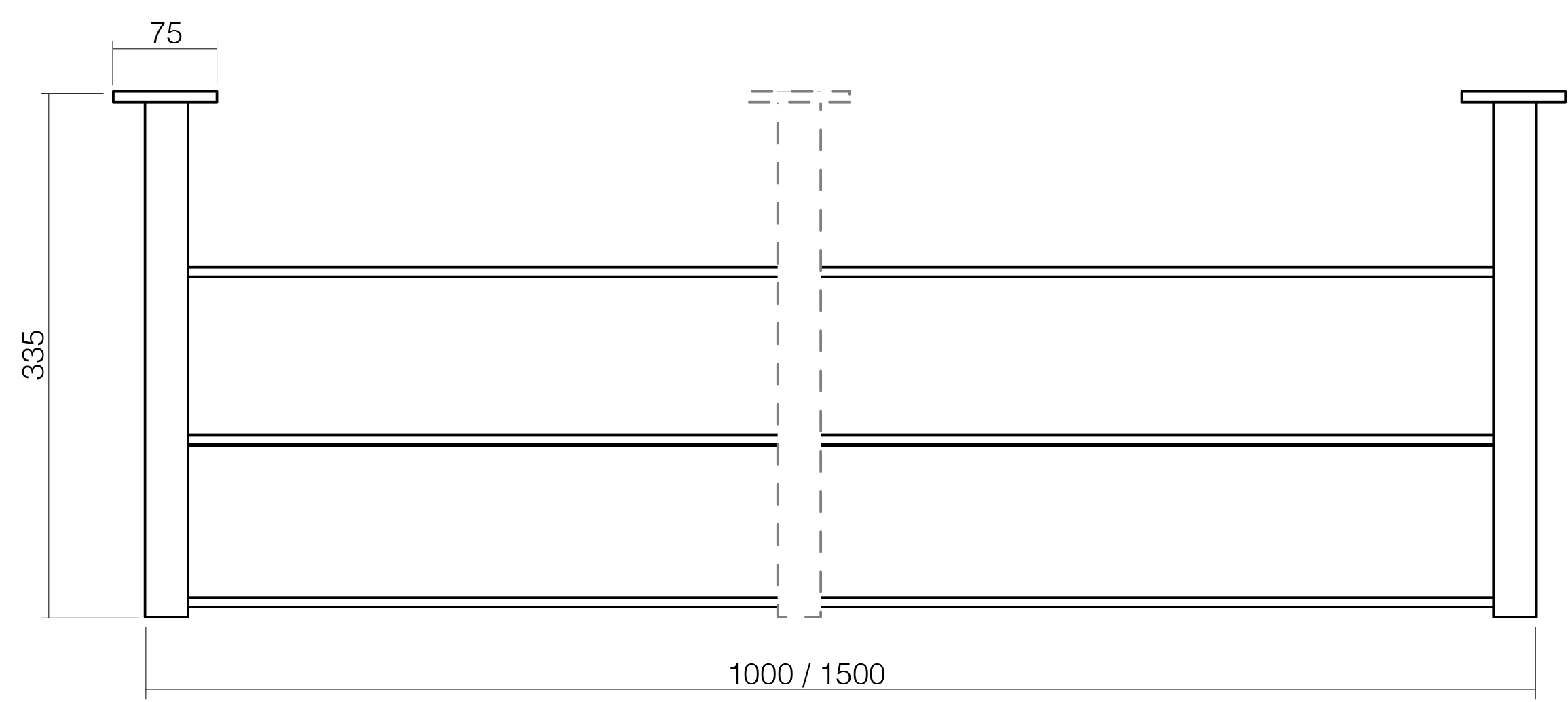 Intersteel Garderoberek rvs geborsteld 2 0035.738001 2